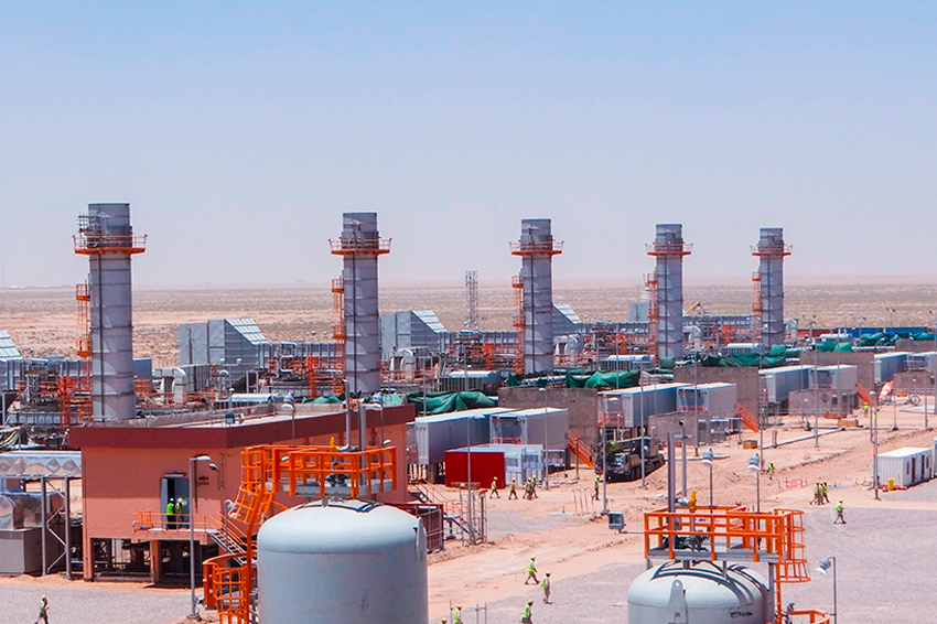 شركة شنغهاي الصينية العاملة في العراق تعلن عن قرب دخول عدد من المحطات الغازية لتوليد الطاقة الكهربائية