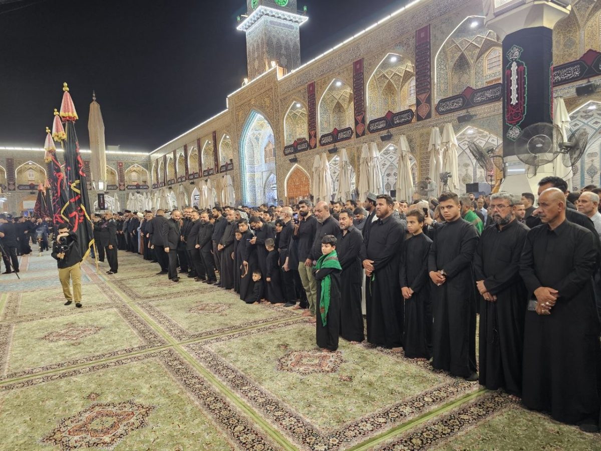 العتبة العلوية تواصل إحياء موسمها العاشورائي بمشاركة جموع المعزين