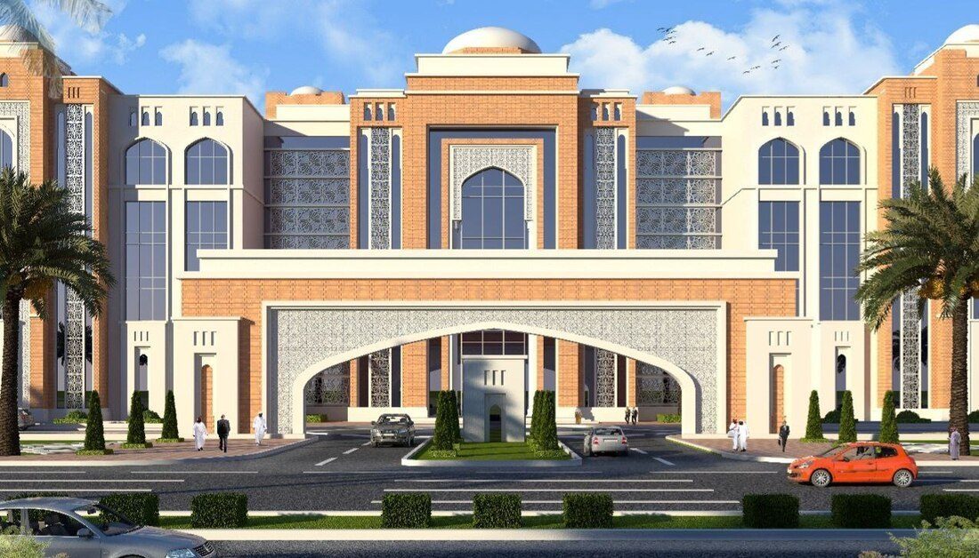 كوادر العتبة الحسينية الهندسية تواصل أعمال صب الأسس لمشروع جامعة الثقلين