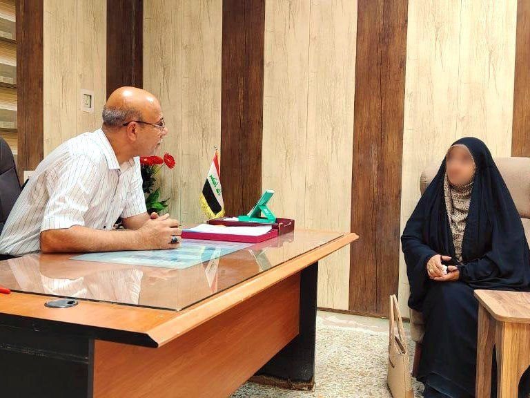 تعزيزا لسبل التواصل.. مركز الإرشاد الأسري في الديوانية يزور معهد الصم والبكم