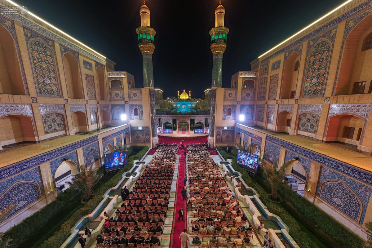 العتبة العلوية تختتم فعاليات مهرجان الرسول الأعظم (صلّى الله عليه وآله) الدوليّ الخامس للشعر العربي