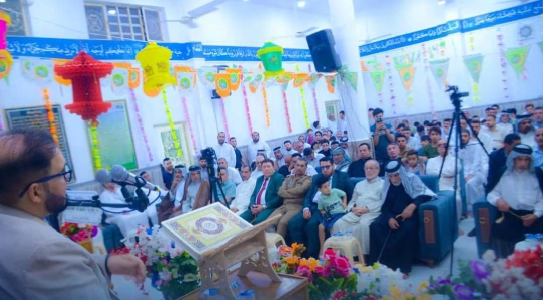 مكتب المرجعية الدينية بالنجف الاشرف ينظم محفلا قرآنيا في محافظة ذي قار بمشاركة قراء من داخل العراق وخارجه
