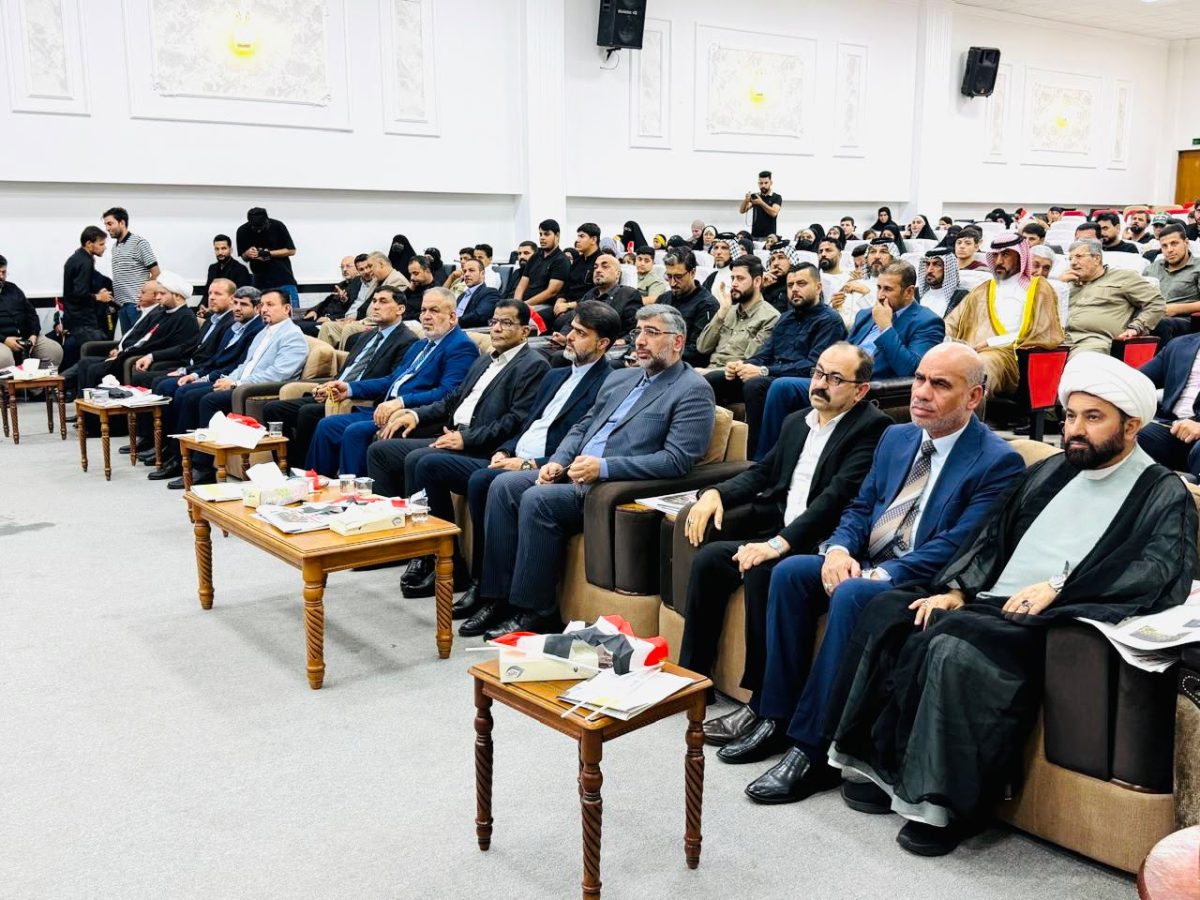 مكتب هيئة الحشد الشعبي في البصرة تقيم مهرجان استذكارا للشهداء