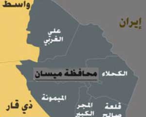 محافظة ميسان تعلن ارتفاع مناسيب مياه نهر دجلة من 75 سم الى متر  بسبب غزارة الامطار