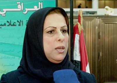 عالية نصيف تطالب النجيفي باستدعاء وزير الخارجية لمعرفة اجراءات اخراج العراق من الفصل السابع