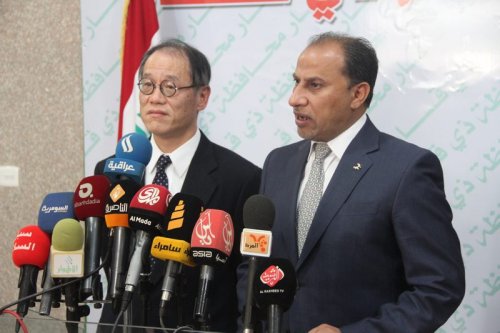 السفير الياباني في العراق يزور مدينة الناصرية ويبحث العديد من المواضيع لاسيما عمل شركات بلاده بالقطاع النفطي (تقرير صوتي)