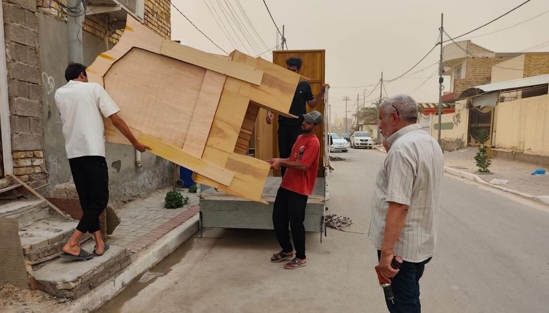 قسم رعاية ذوي الشهداء والجرحى في العتبة الحسينية يطلق برنامجا لتزويج وتجهيز الشباب الأيتام في الديوانية