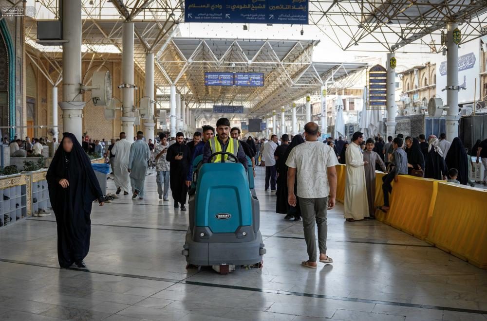 العتبة العلوية المقدسة تكمل إستعداداتها لإستقبال الزائرين خلال أيام عيد الأضحى المبارك