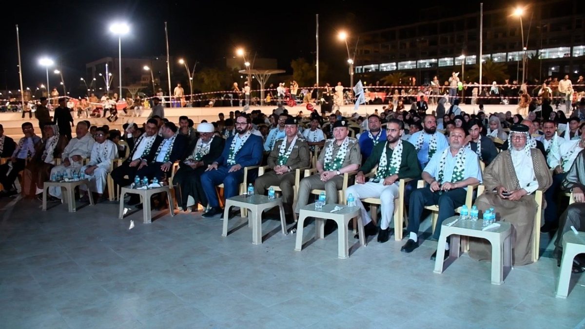 تزامنا مع عيد الغدير الاغر .. العتبة العلوية تنظم حفلاً في ذي قار بالتعاون مع مؤسسة الامام الصادق عليه السلام