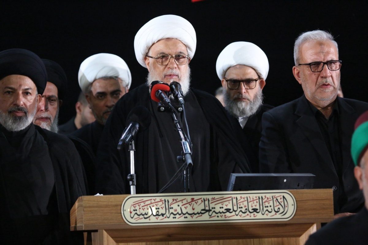 توصيات المرجعية الدينية العليا والتي جاءت على لسان ممثلها سماحة الشيخ عبد المهدي الكربلائي في كلمته خلال مراسم تبديل راية الإمام الحسين (عليه السلام).