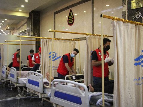 العتبة الحسينية المقدسة تطلق خطتها الصحية الخاصة بالعشرة الأولى من محرم