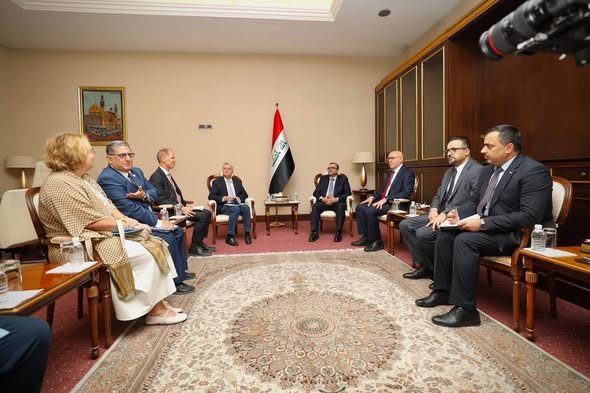 وزير الصحة يستقبل وفد منظمة الأمم المتحدة للطفولة (اليونيسيف)