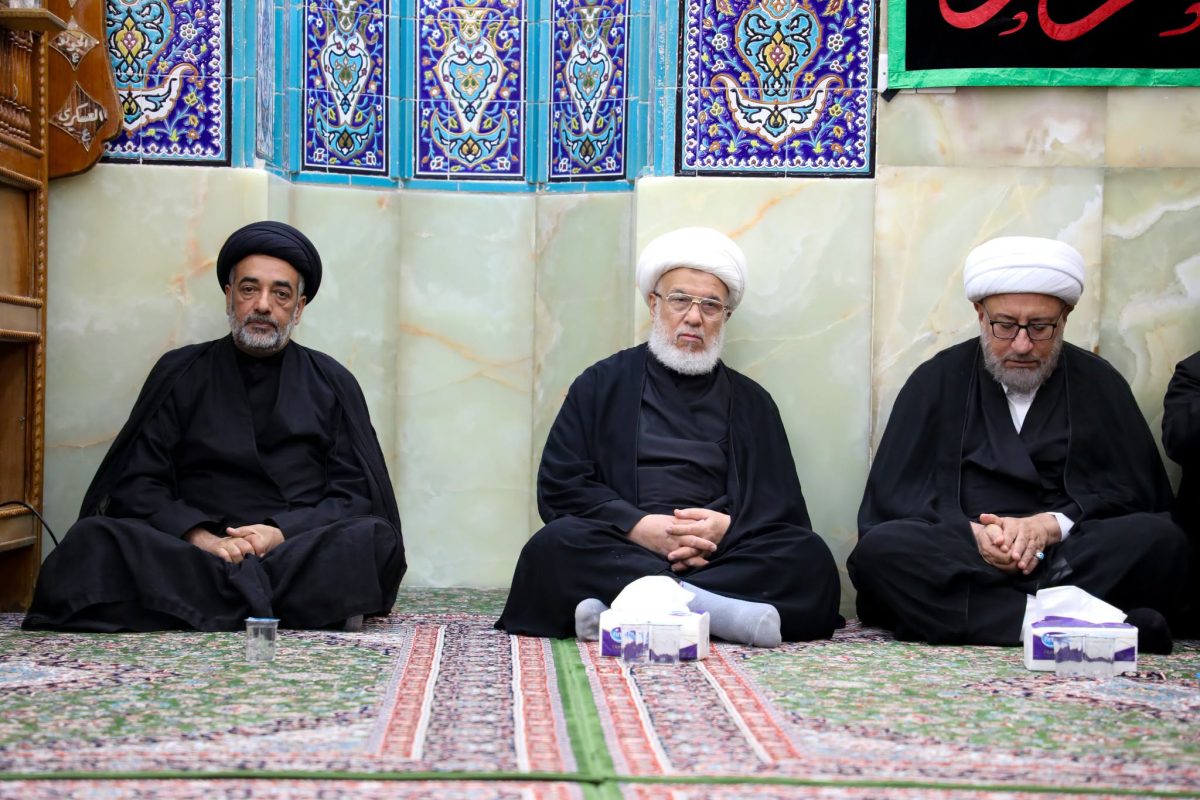 بالصور .. العتبة الحسينية المقدسة تقيم مجلس عزاء بمناسبة ذكرى شهادة الإمام زين العابدين عليه السلام