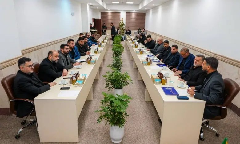 العتبة العلوية تستضيف محافظ النجف لبحث تعزيز التعاون مع الجهاتِ ذاتِ العلاقةِ من المؤسساتِ الحكوميةِ
