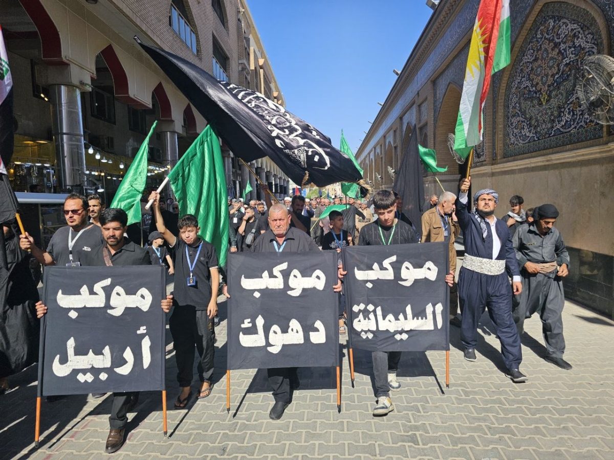 النجف الأشرف تستقبل موكب إقليم كردستان الذي ترعاه العتبة الحسينية المقدسة
