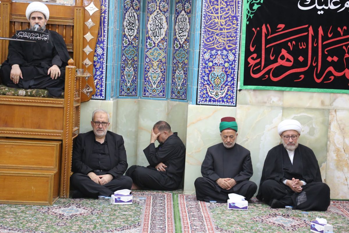 بحضور الأمين العام للعتبة الحسينية .. العتبة المقدسة تحيي ذكرى شهادة الإمام الحسن المجتبى عليه السلام