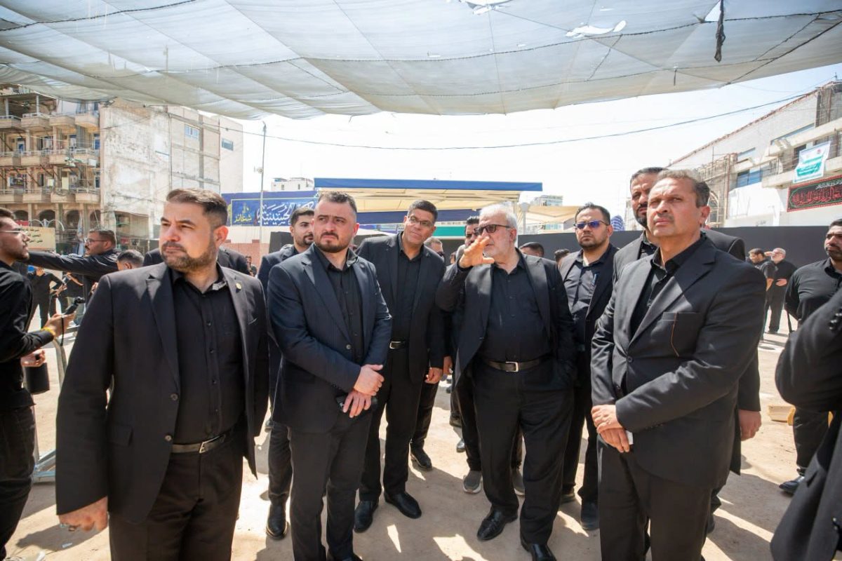 الأمين العام للعتبة الحسينية المقدسة يجري جولة ميدانية لمتابعة الاستعدادات النهائية لاستقبال زائري الأربعين