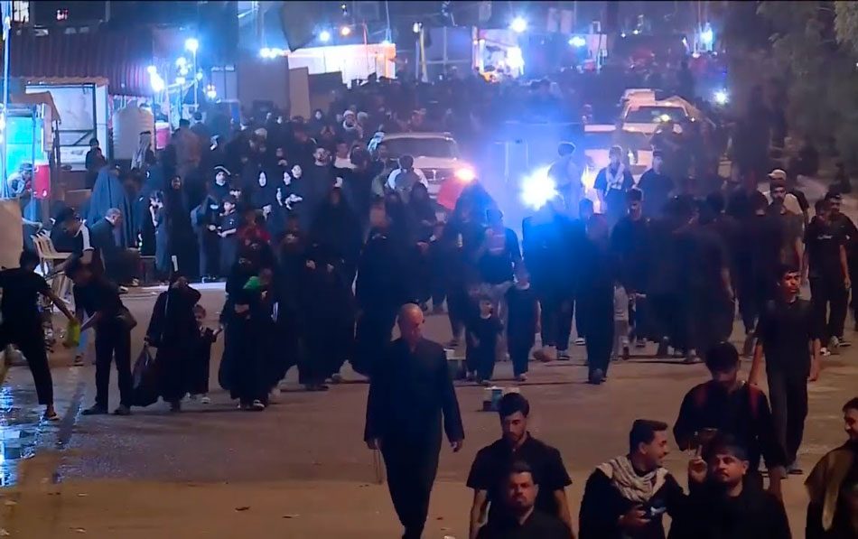 ذي قار .. الحشود المليونية تواصل زحفها نحو كربلاء المقدسة مع إستنفار أمني وخدمي واسع