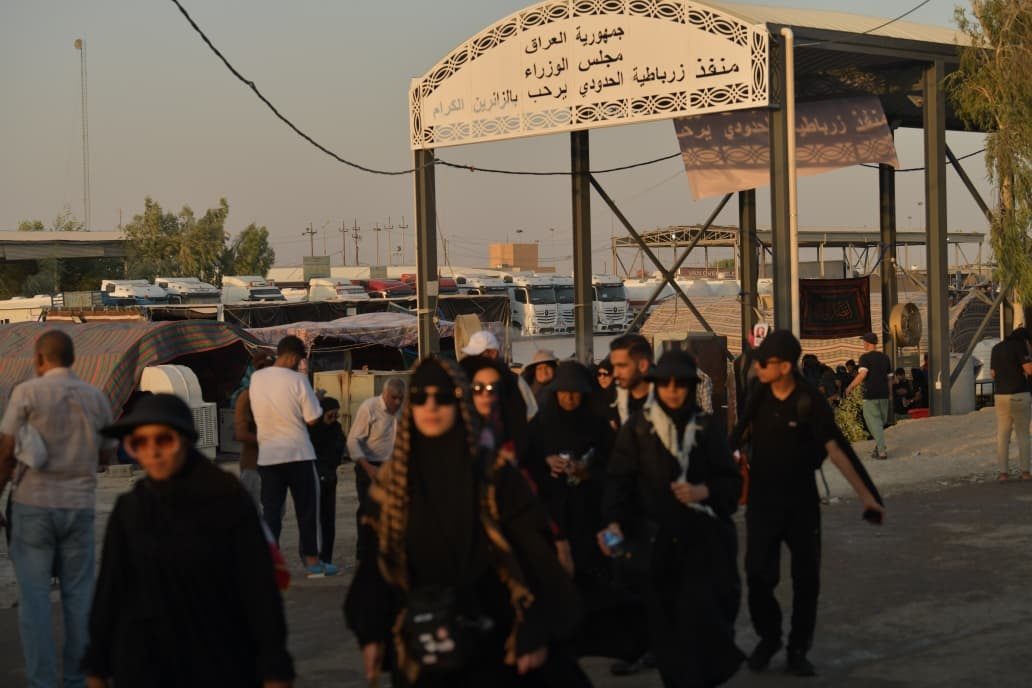 الكشف عن دخول اكثر من سبع مائة وخمسين الف زائر إيراني عبر منفذ زرباطية الحدودي