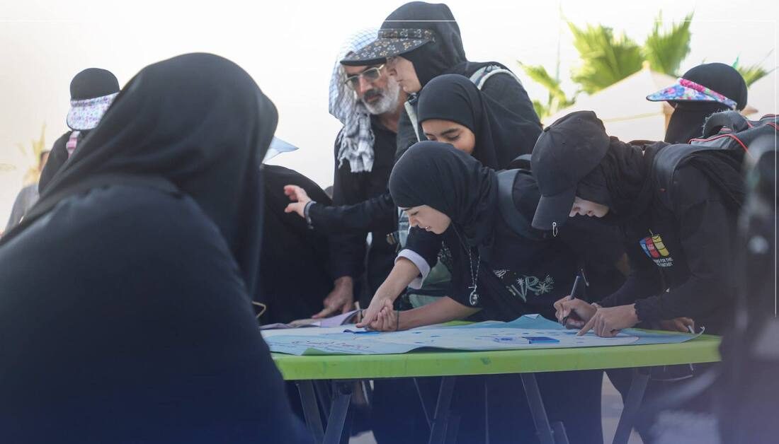 قسم تطوير الموارد البشرية في العتبة الحسينية يطلق برامج توعوية وتثقيفية لزائري الأربعين