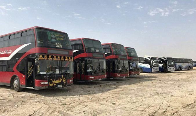 الشركة العامة لإدارة النقل تعلن عن تنفيذ خطتها الخاصة بزيارة الأربعين بمحافظة كربلاء