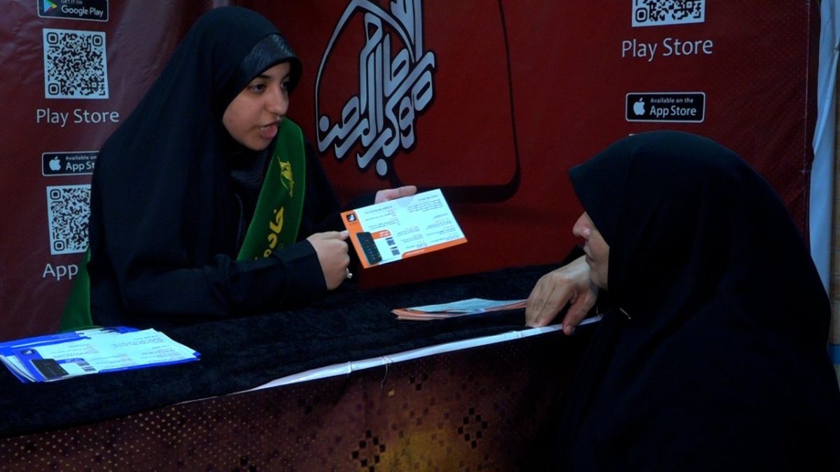 تأسياً بالسيدة زينب عليه السلام .. حضور فاعل للمرأة في تقديم الخدمات الصحية لزائري الأربعين