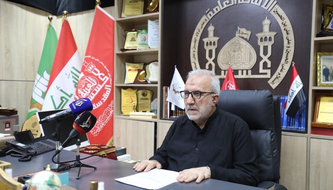 واصفا المتطوعين بـ"عضد العتبات المقدسة" .. الأمين العام للعتبة الحسينية يقدم شكره لكل من ساهم بإنجاح زيارة الأربعين المباركة