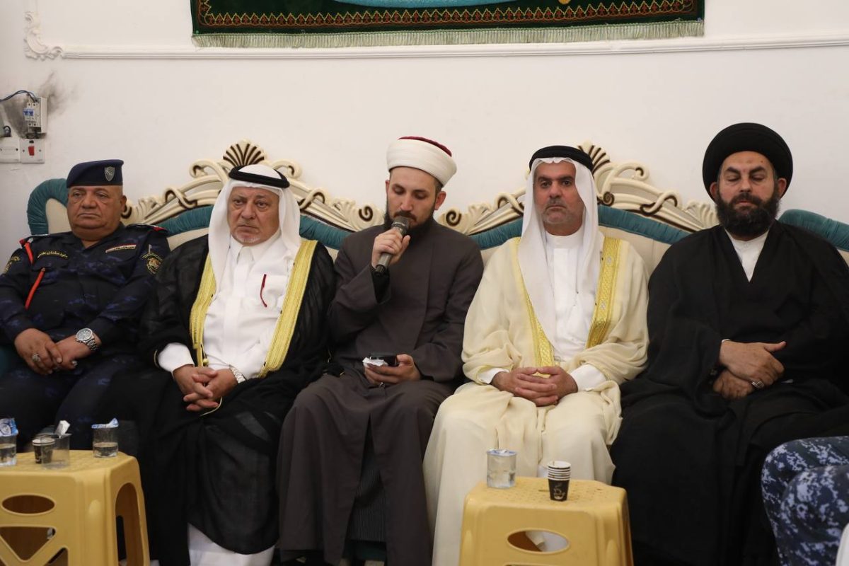 تأكيدًا على السلم المجتمعي.. التبليغ الديني بالعتبة الحسينية المقدسة يشارك في مجلس تأبيني بمدينة سامراء