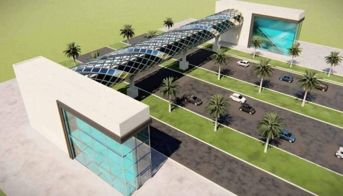 قسم المشاريع الهندسية بالعتبة الحسينية المقدسة يعلن عن قرب  الانتهاء من تنفيذ مشروع مجسر جامعة وارث الانبياء