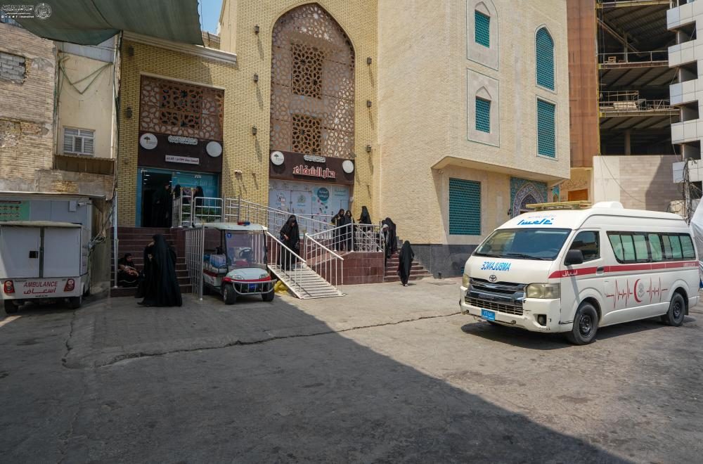 العتبة العلوية تفتح خمس مفارز طبية لخدمة الزائرين بالتنسيق مع دائرة صحة النجف الاشرف