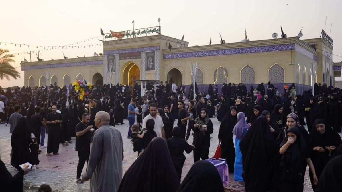 الأمانة الخاصة لمزار القاسم بن الإمام موسى الكاظم تستقبل جموع المعزين بمناسبة ذكرى استشهاد الإمام علي بن موسى الرضا عليه السلام