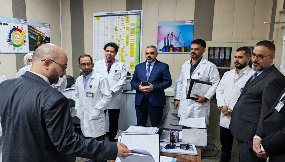 مختبرات وارث لسلامة الغذاء والمياه التابعة للعتبة الحسينية تحصل على شهادة المواصفة الدولية  (ISO 17025)