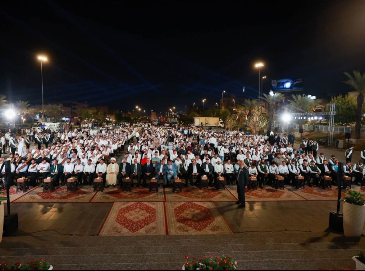 العتبة الكاظمية تنظم احتفالية جماهيرية في بغداد تحت شعار "محمدنا رحمةٌ مهداة" ابتهاجا بذكرى المولد النبوي الشريف
