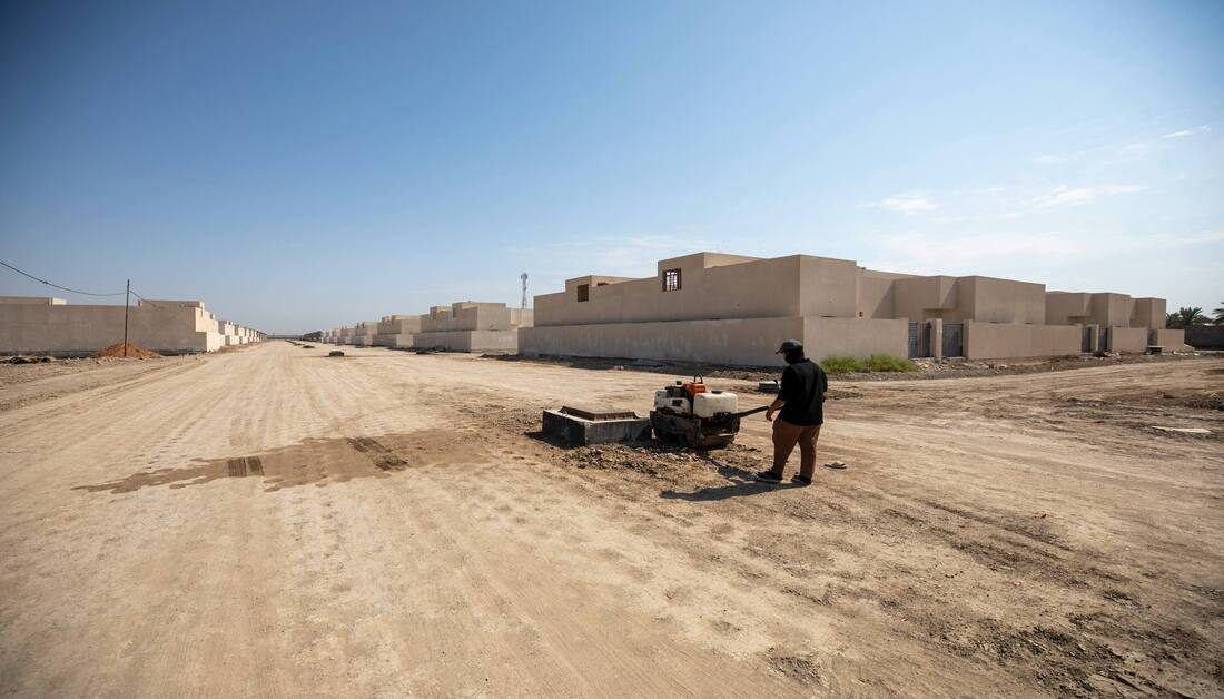 العتبة الحسينية المقدسة  تعلن عن انجاز 95% من مشروع  مجمع إسكان الفقراء في كربلاء