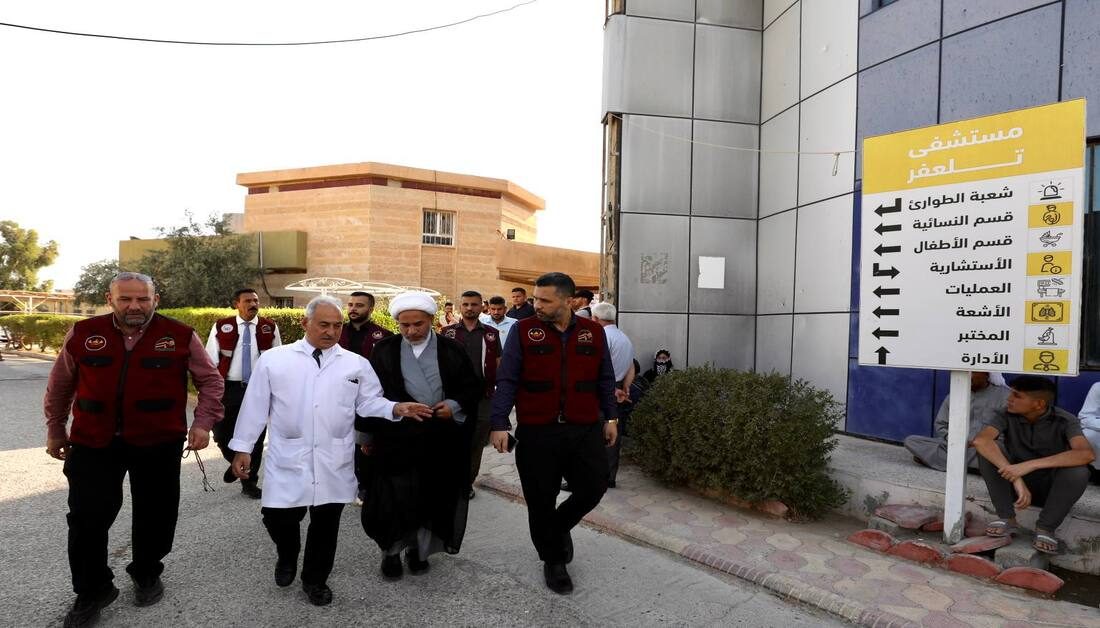 العتبة الحسينية تكشف عن حصيلة الخدمات الطبية والإنسانية التي شملت ثلاثة أقضية من محافظة نينوى
