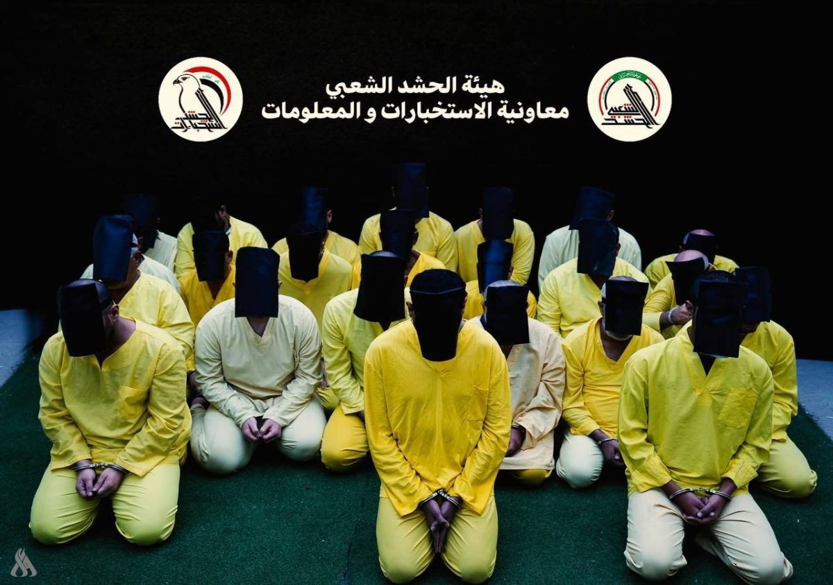 هيئة الحشد الشعبي تعلن إلقاء القبض على خمسة وخمسين متهما وتفكيك شبكات مرتبطة بالإرهاب في إثنتي عشرة محافظة