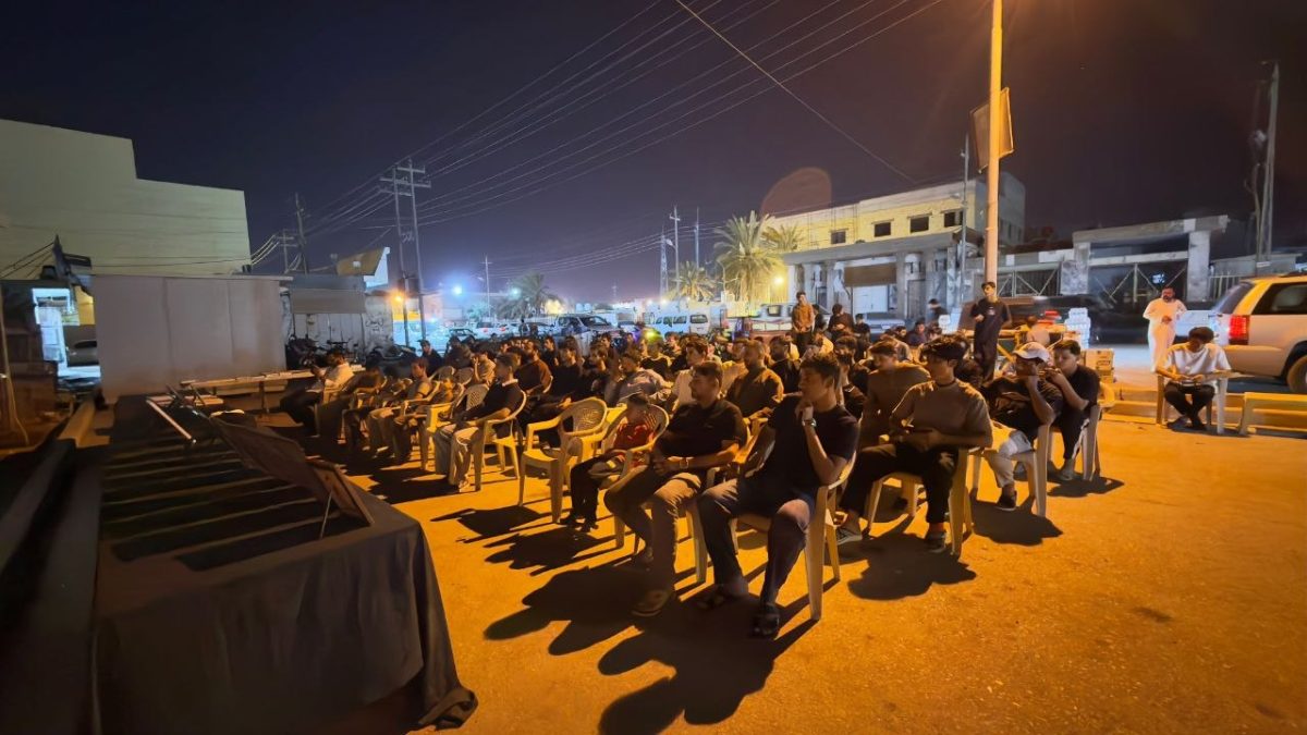 إحياءً لذكرى الشهداء .. مؤسسة القائم (عجل الله فرجه) في البصرة تقيم برنامج (واحة الشهداء) في قضاء القرنة