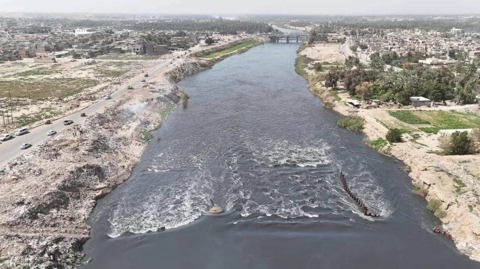 عضو بمجلس محافظة واسط يؤكد إستمرار تلوث مياه نهر دجلة بمياه الصرف الصحي