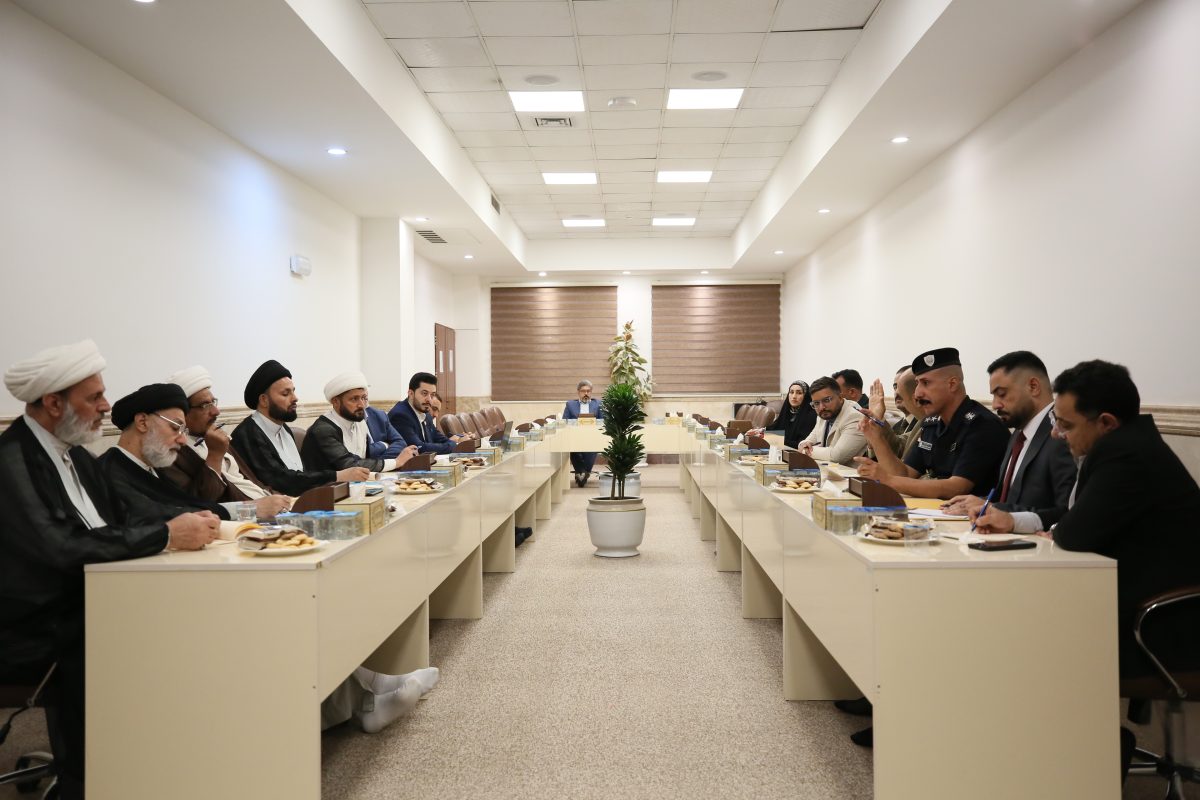 العتبة العلوية تبحث مع مستشارية الأمن القومي سبل مكافحة التطرف العنيف المؤدي إلى الإرهاب