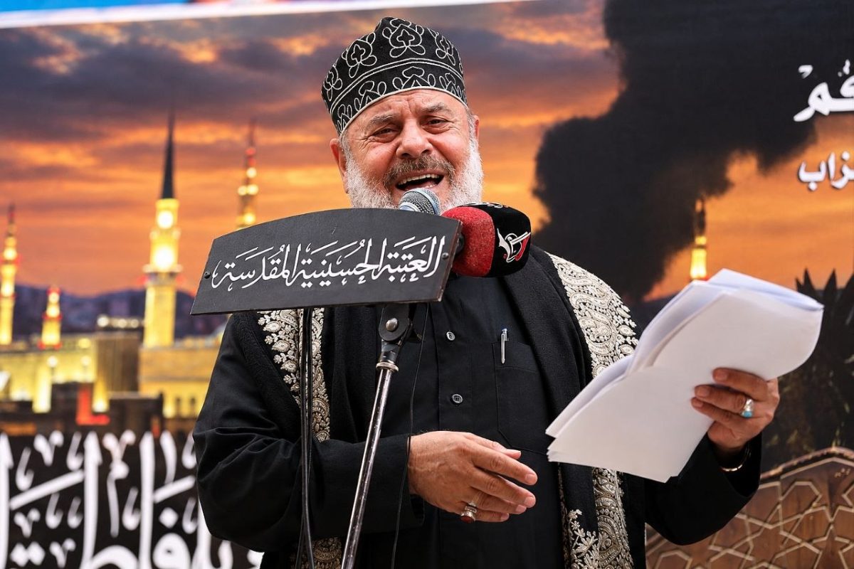 بالصور .. العتبة الحسينية تحيي ذكرى شهادة السيدة الزهراء عليها السلام في منطقة ما بين الحرمين الشريفين
